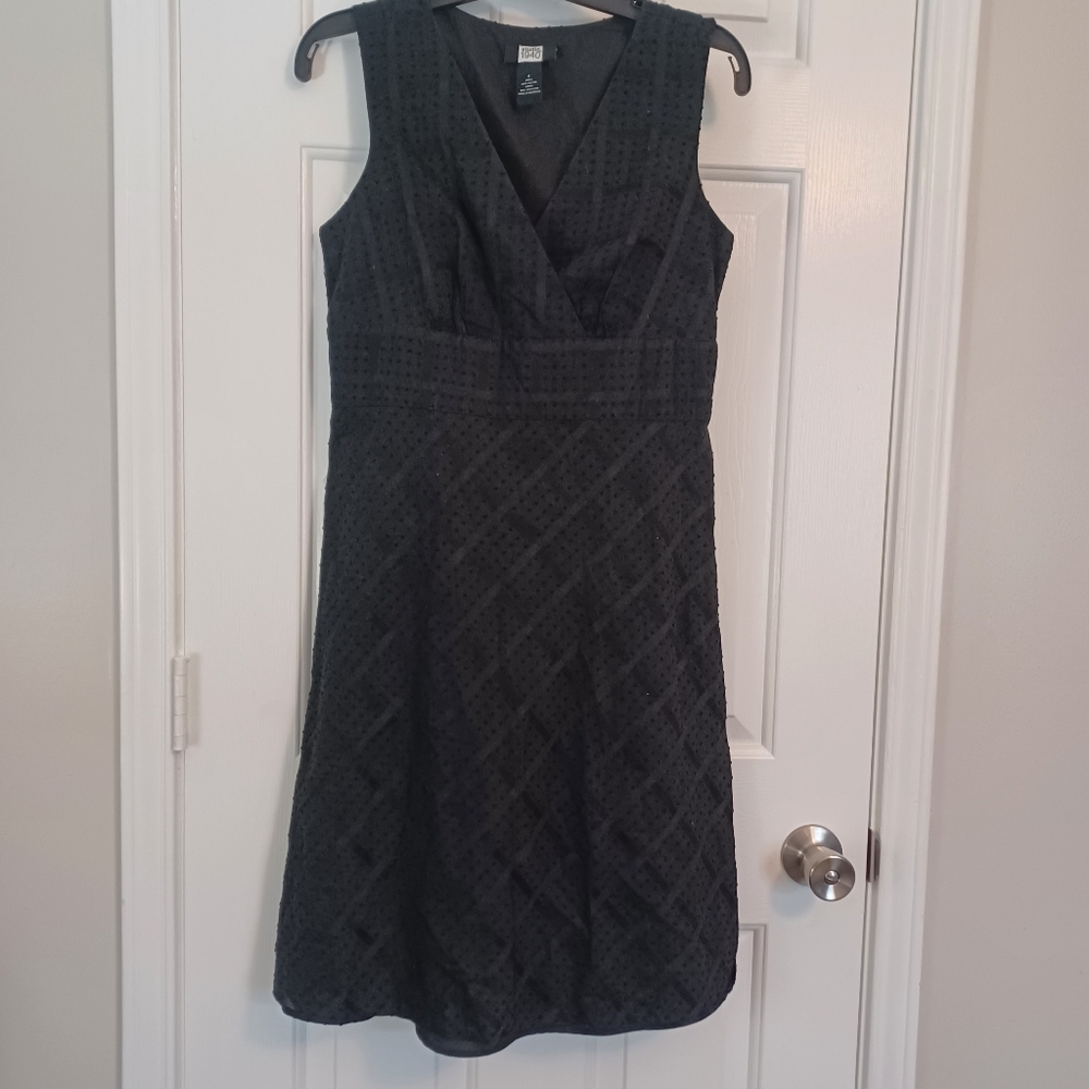 Studio 1940 Linen A-line Lined Dress Sz 8